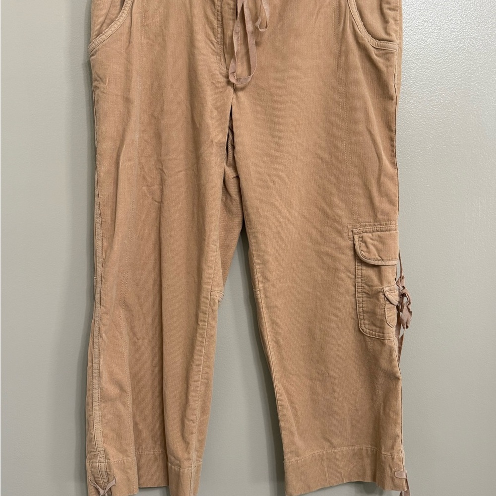 White House Black Market Beige Cotton Pants